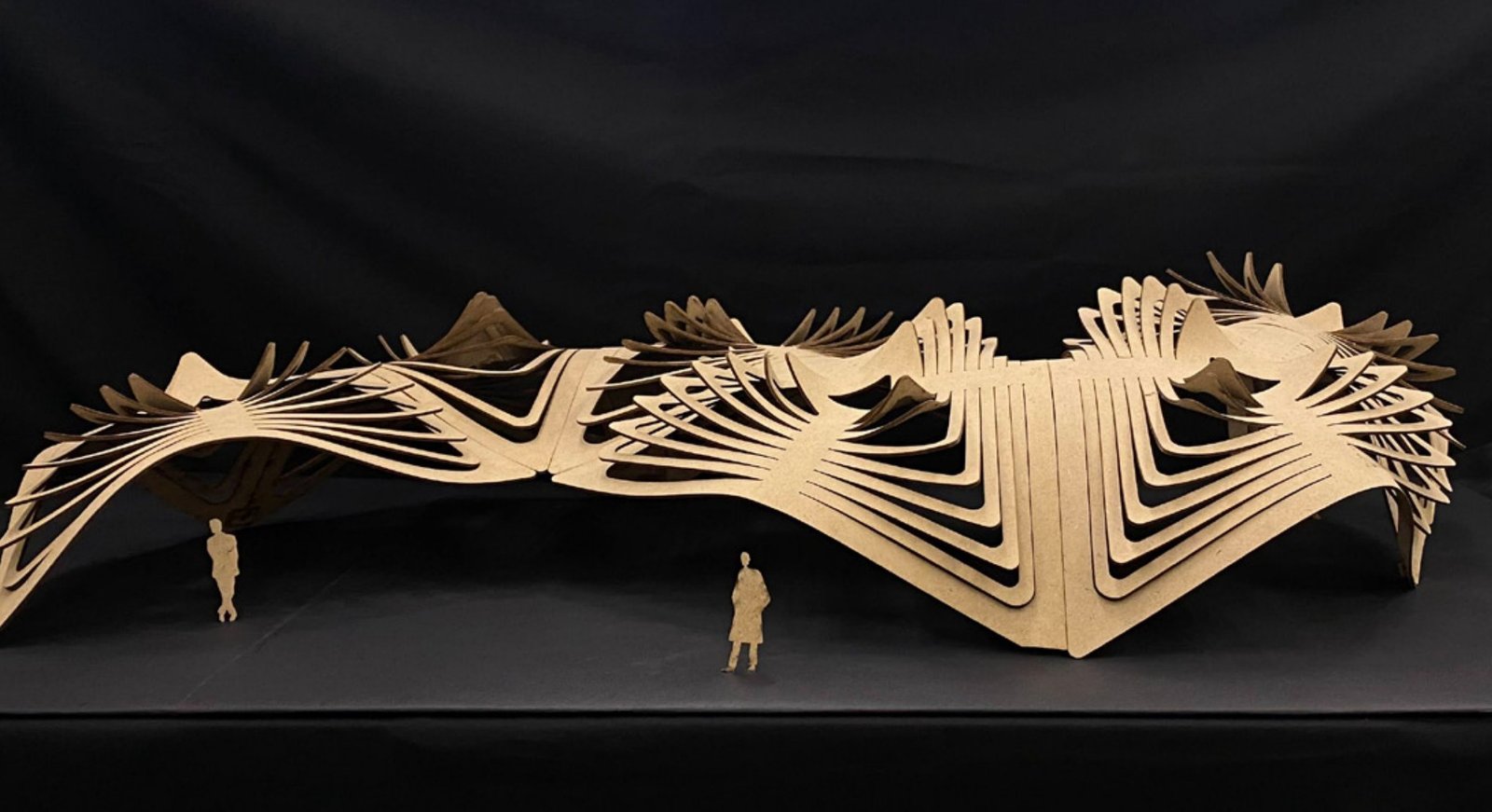 H2wood double-curved parametric MDF model