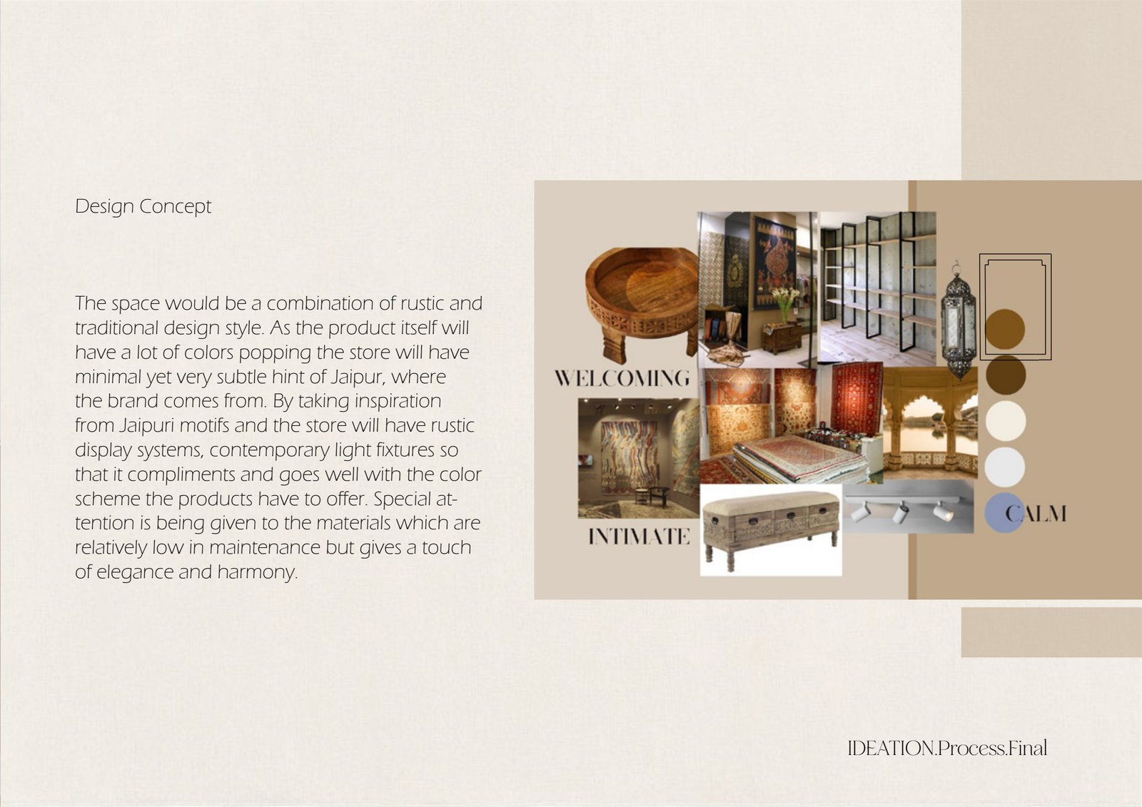 Design concept board