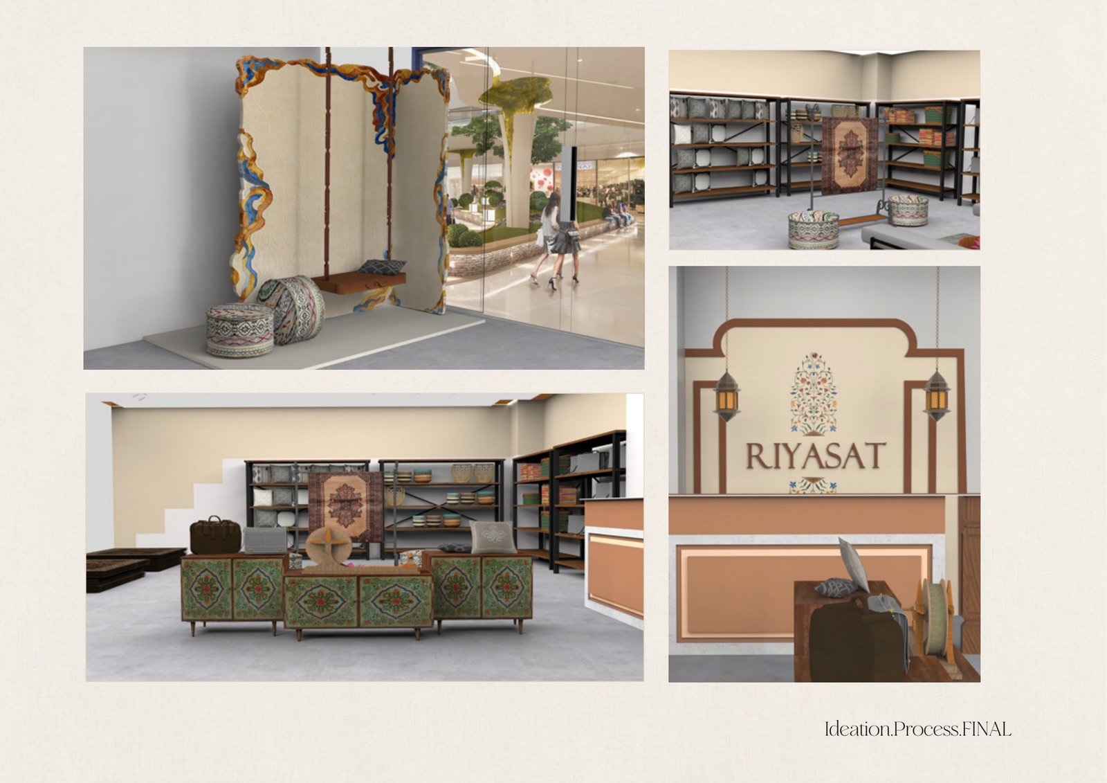 Interior render and details